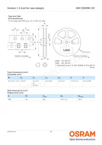 GW CSSRM1.CC-MSMT-5F-1-700-R18-XX Datasheet Page 20