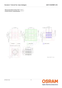 GW CSSRM1.EC-MSMU-5L7N-1-700-R18 Datasheet Pagina 17