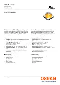 GW CSSRM2.EM-M5M7-A838-1 Datasheet Copertura