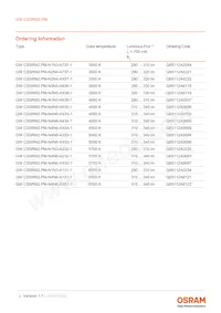GW CSSRM2.PM-N4N5-XX55-1-700-R18-DS Datasheet Page 2