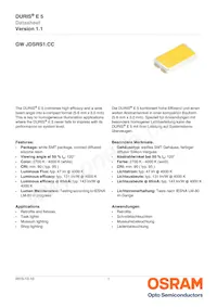 GW JDSRS1.CC-FSFU-5L7N-L1N2-120-R18 Datasheet Copertura