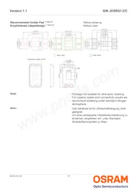 GW JDSRS1.CC-FSFU-5L7N-L1N2-120-R18 Datasheet Page 17