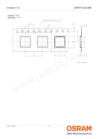 GW P7LL32.EM-QHQK-XX55-1-450-R18數據表 頁面 17