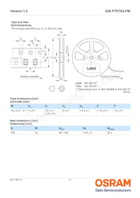 GW P7STA2.PM-QURQ-45S5-1-1400-R33 Datasheet Page 17