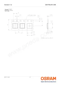 GW P9LR31.EM-PQPR-XX57-1-150-R18 Datasheet Page 17