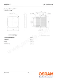 GW P9LR34.PM-M3M4-XX52-1-45-R18 Datasheet Page 14