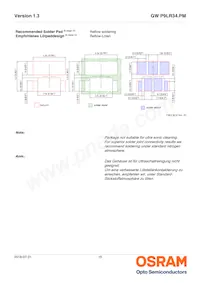 GW P9LR34.PM-M3M4-XX52-1-45-R18 Datasheet Pagina 15