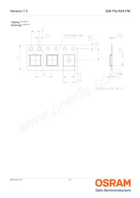 GW P9LR34.PM-M3M4-XX52-1-45-R18 데이터 시트 페이지 17