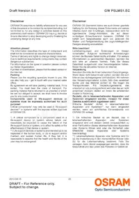 GW PSLMS1.EC-GSGU-5C7E-1 Datasheet Page 23