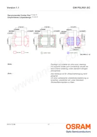 GW PSLRS1.EC-LRLT-5O8Q-1 Datasheet Pagina 17