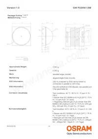 GW PUSRA1.EM-M9N1-XX53-1數據表 頁面 14