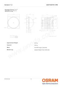 GW PUSTA1.PM-NDNE-XX51-1-1050-R18 Datasheet Page 14