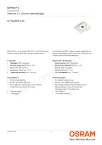 GY DASPA1.23-FTGP-36-1-100-R18 Datasheet Cover