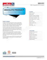 HB01U05S05YC Datasheet Copertura