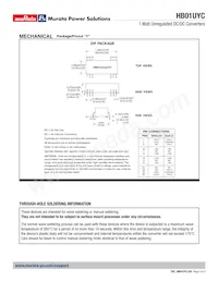 HB01U05S05YC Datasheet Page 3