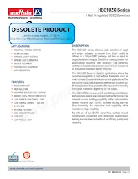 HB01U05S05ZC Datasheet Cover