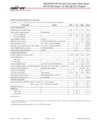 HBC48T25120-NCABG Datasheet Page 3