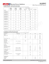 HL02R24S05YC Datasheet Pagina 2