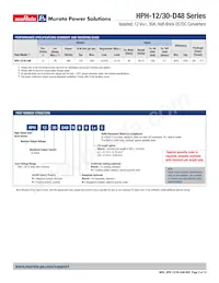 HPH-12/30-D48N-C Datasheet Page 2