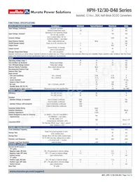 HPH-12/30-D48N-C Datasheet Page 3
