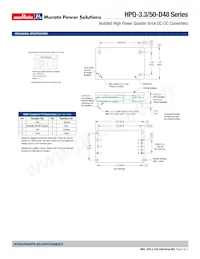 HPQ-3.3/50-D48N-C Datasheet Pagina 8