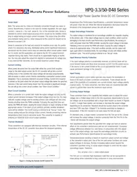HPQ-3.3/50-D48N-C Datasheet Pagina 10