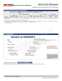 HPQ-8.3/22-D48P-C Datasheet Page 2