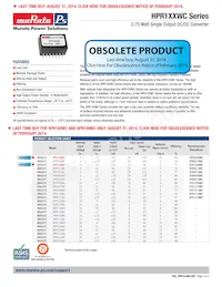 HPR100WC Datasheet Cover