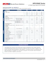 HPR100WC數據表 頁面 2