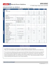 HPR117VC Datasheet Page 2