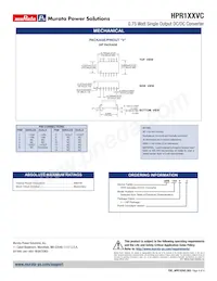 HPR117VC Datasheet Page 4