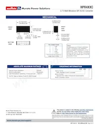 HPR405C Datasheet Pagina 4