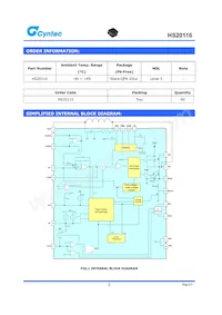 HS20116 Datasheet Page 2