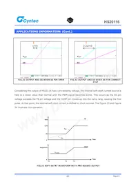 HS20116 Datasheet Page 20