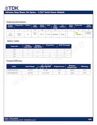 I3A4W005A150V-001-R 데이터 시트 페이지 2