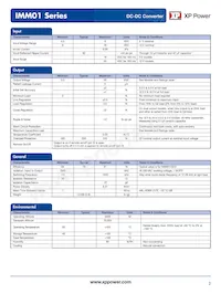 IMM0105D15 Datasheet Page 2