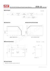 IRM-05-3.3 Datasheet Page 3