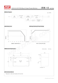 IRM-10-3.3 Datasheet Page 3