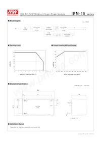 IRM-15-3.3 Datasheet Page 3