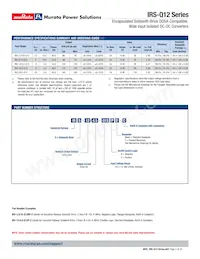 IRS-3.3/15-Q12N-C Datasheet Pagina 2