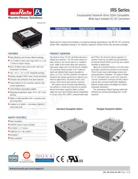 IRS-3.3/15-Q48PF-C 데이터 시트 표지