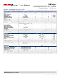 IRS-3.3/15-Q48PF-C Datasheet Page 13