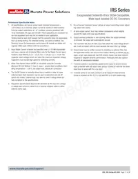 IRS-3.3/15-Q48PF-C Datasheet Page 17