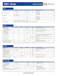 ISB0124D15 Datasheet Page 2