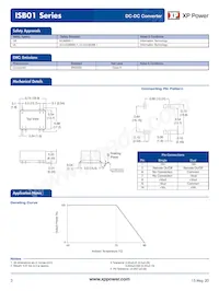 ISB0124D15 Datasheet Page 3