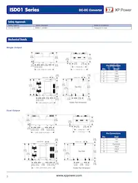 ISD0103D05 Datasheet Page 3