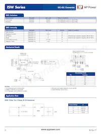 ISW1215A-H Datasheet Page 3