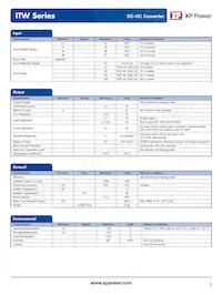ITW4812S Datasheet Page 2