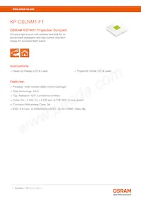 KP CSLNM1.F1.F1-5N5P-A Datasheet Cover
