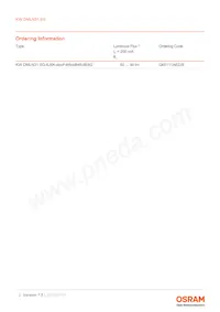 KW DMLN31.SG-7J5K-EBVF46-8E8G-200-R18-B Datasheet Page 2